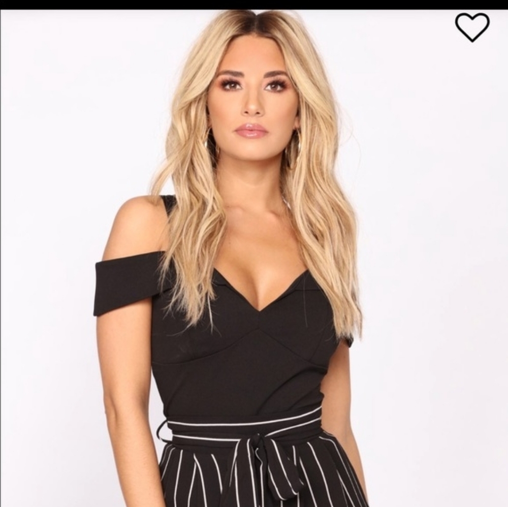 NWT Fashion Nova Done Better off Shoulder Top